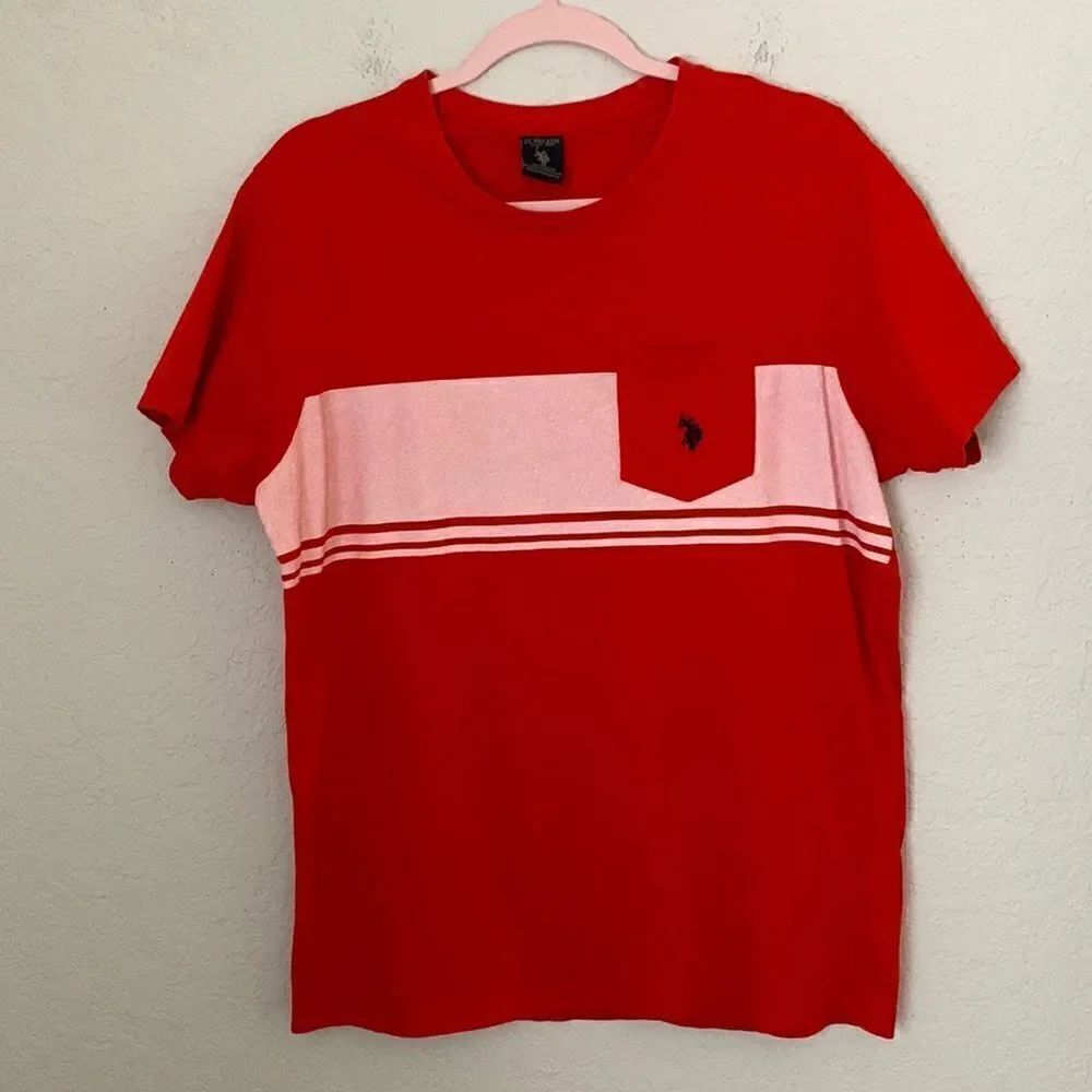 US Polo Assn Crew Neck T- Shirt Men’s Size M